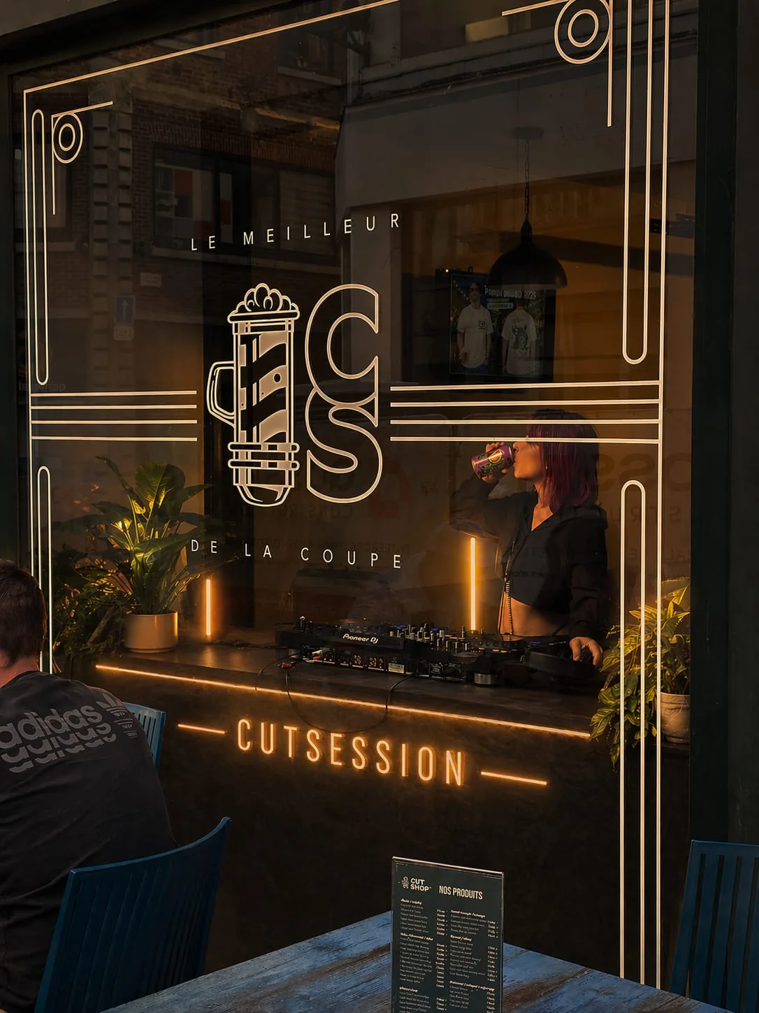 Événement live au Cutshop Mons